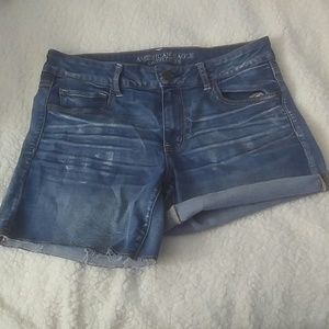 American Eagle Midi Super Super Stretch Shorts